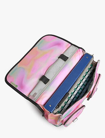 Cartable scolaire 35cm Caméléon Vintage Fantasy avec 2 compartiments - CP