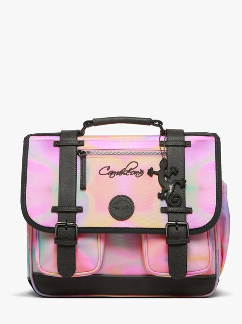 Cartable scolaire 35cm Caméléon Vintage Fantasy avec 2 compartiments - CP - Kiabi