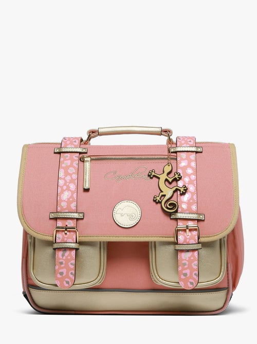 Cartable scolaire 35cm Caméléon Vintage Fantasy avec 2 compartiments - CP - Kiabi