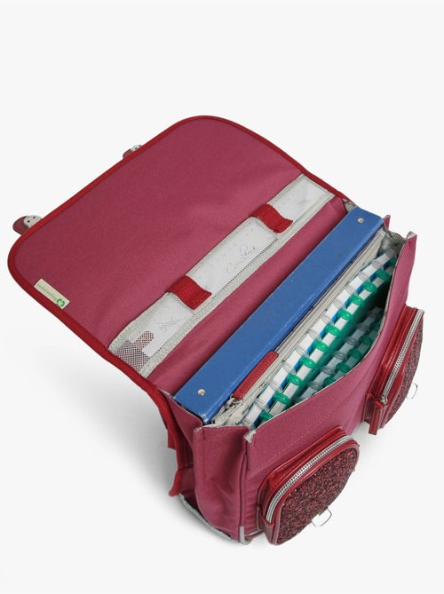 Cartable scolaire 35cm caméléon vintage fantasy avec 2 compartiments - cp - Kiabi