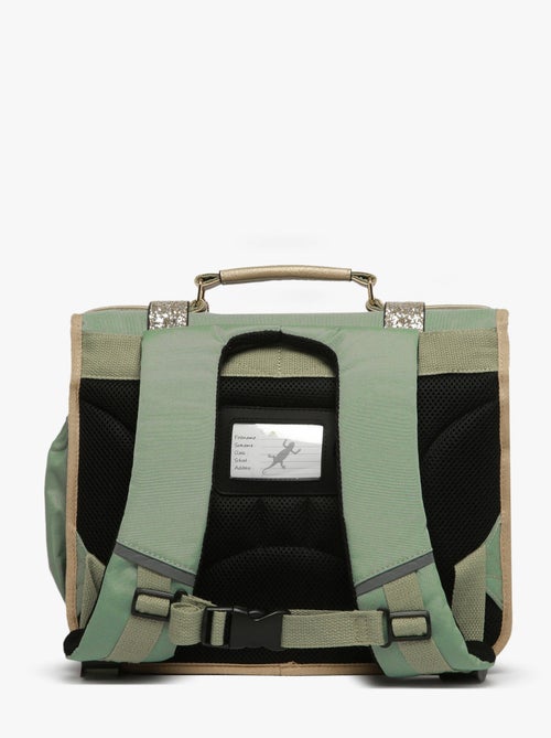 Cartable scolaire 35cm Caméléon Vintage Fantasy avec 2 compartiments - CP - Kiabi