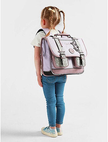 Cartable scolaire 35cm Caméléon Vintage Fantasy avec 2 compartiments - CP