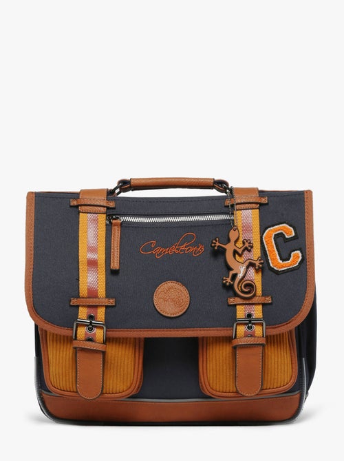 Cartable scolaire 35cm Caméléon Vintage Urban avec 2 compartiments - CP - Kiabi