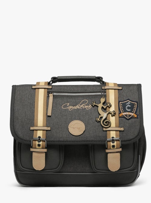 Cartable scolaire 35cm Caméléon Vintage Urban avec 2 compartiments - CP - Kiabi