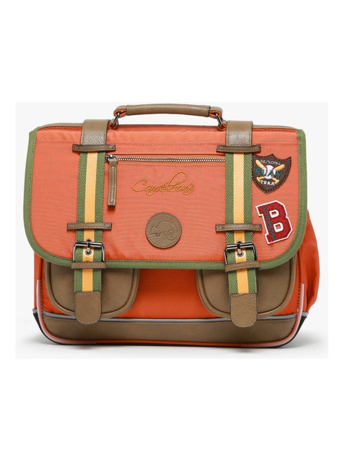 Cartable scolaire 35cm Caméléon Vintage Urban avec 2 compartiments - CP - Kiabi