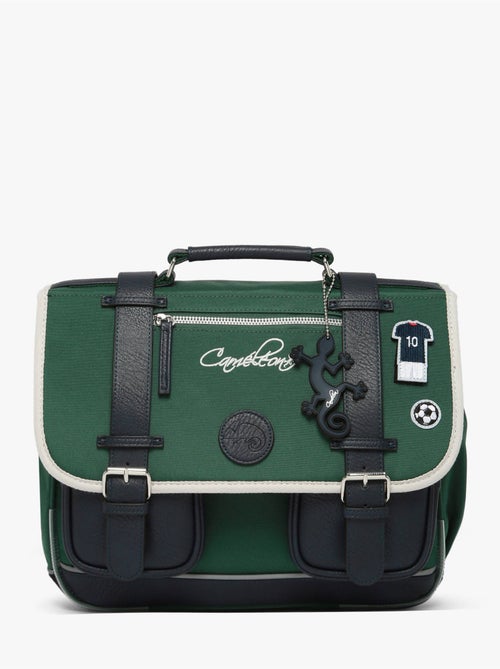 Cartable scolaire 35cm Caméléon Vintage Urban avec 2 compartiments - CP - Kiabi Cartable scolaire 35cm Caméléon Vintage Urban avec 2 compartiments - CP - Kiabi