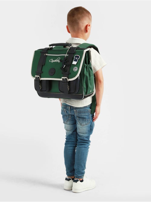 Cartable scolaire 35cm Caméléon Vintage Urban avec 2 compartiments - CP - Kiabi Cartable scolaire 35cm Caméléon Vintage Urban avec 2 compartiments - CP - Kiabi