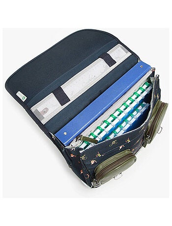 Cartable scolaire 35cm Caméléon Vintage Urban avec 2 compartiments - CP