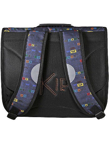 Cartable scolaire 38 cm 2 compartiments KIP Dragon Legend bleu
