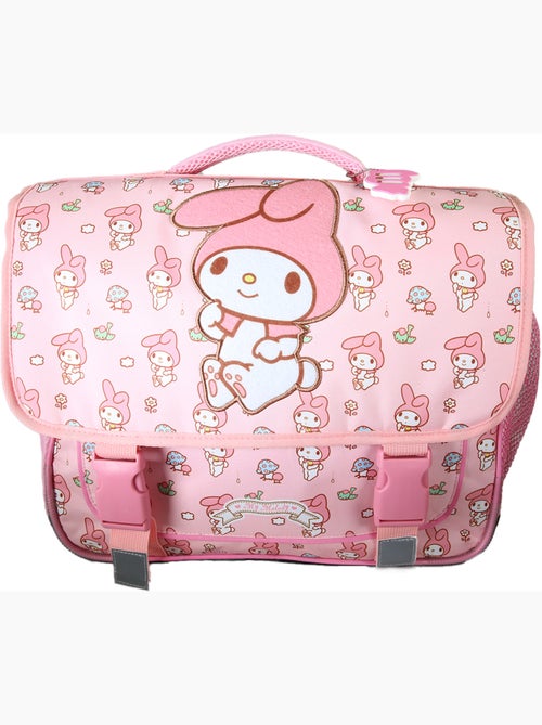 Cartable scolaire 38 cm 2 compartiments MY MELODY Sweet rose - Kiabi Cartable scolaire 38 cm 2 compartiments MY MELODY Sweet rose - Kiabi