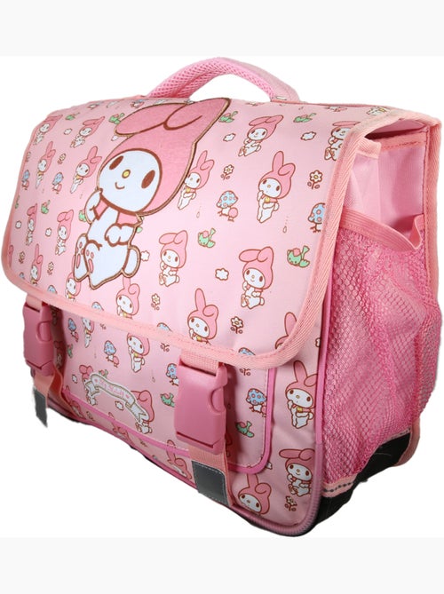 Cartable scolaire 38 cm 2 compartiments MY MELODY Sweet rose - Kiabi Cartable scolaire 38 cm 2 compartiments MY MELODY Sweet rose - Kiabi