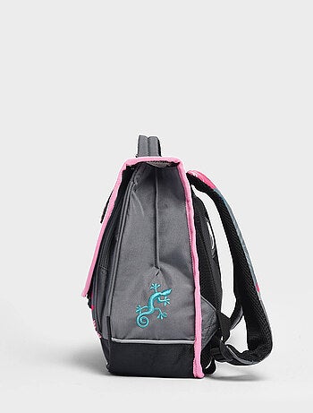 Cartable scolaire 38 cm Ligne Basic Caméléon. Intérieur 2 compartiments - CP/CE1/CE2