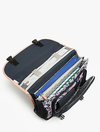 Cartable scolaire 38 cm Ligne Basic Caméléon. Intérieur 2 compartiments - CP/CE1/CE2