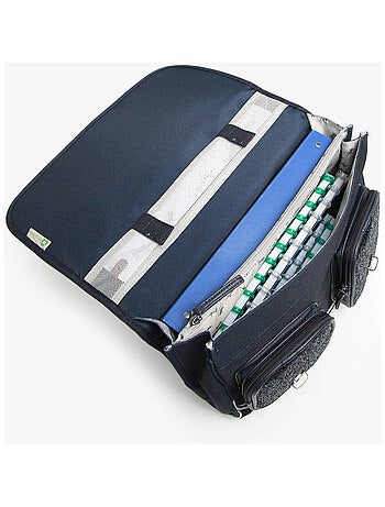 Cartable scolaire 38cm Caméléon Vintage Fantasy avec 2 compartiments - CP/CE1/CE2
