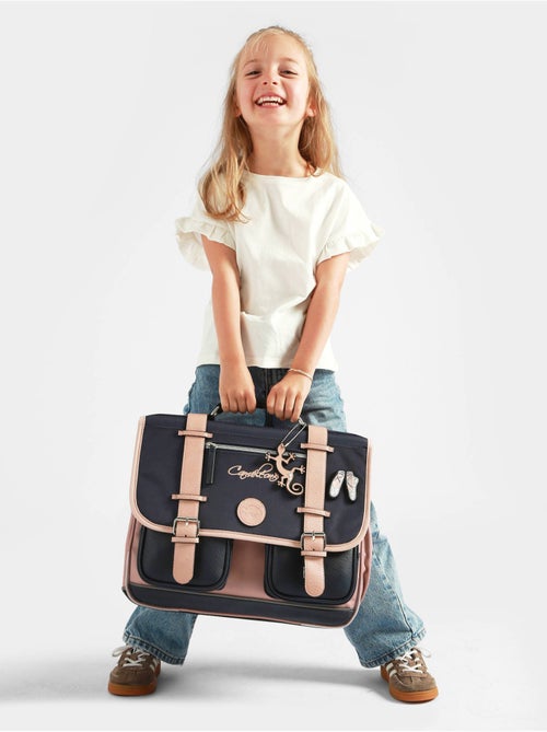 Cartable scolaire 38cm Caméléon Vintage Fantasy avec 2 compartiments - CP/CE1/CE2 - Kiabi Cartable scolaire 38cm Caméléon Vintage Fantasy avec 2 compartiments - CP/CE1/CE2 - Kiabi
