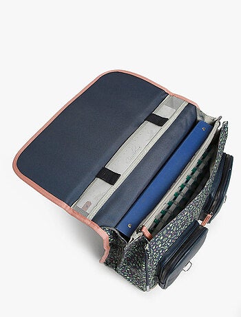 Cartable scolaire 38cm Caméléon Vintage Fantasy avec 2 compartiments - CP/CE1/CE2