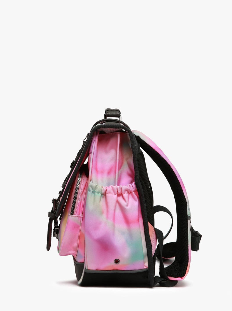 Cartable scolaire 38cm Caméléon Vintage Fantasy avec 2 compartiments - CP/CE1/CE2 Rose pâle - Kiabi