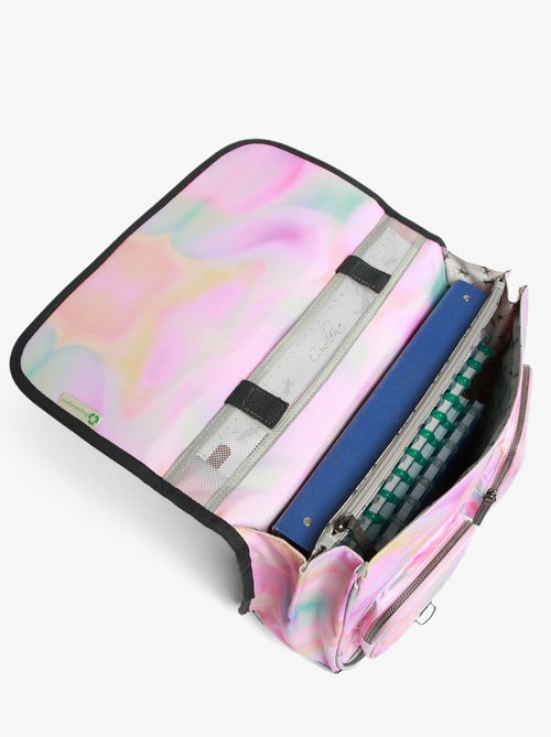 Cartable scolaire 38cm Caméléon Vintage Fantasy avec 2 compartiments - CP/CE1/CE2 - Kiabi