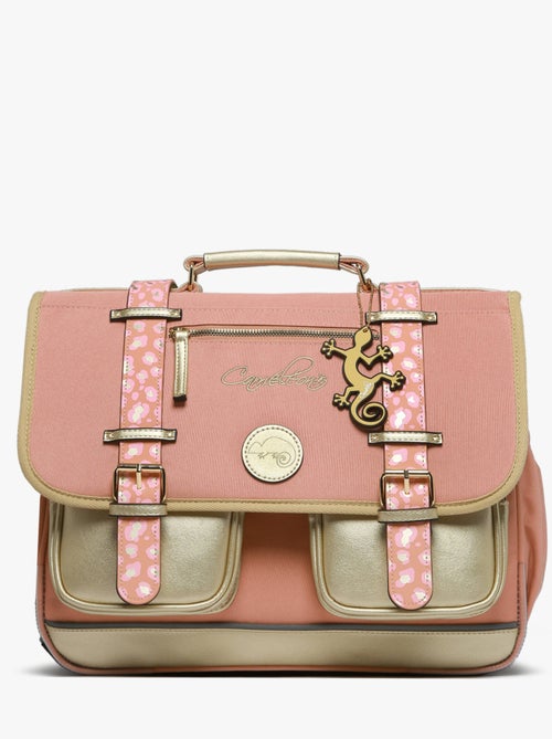 Cartable scolaire 38cm Caméléon Vintage Fantasy avec 2 compartiments - CP/CE1/CE2 - Kiabi