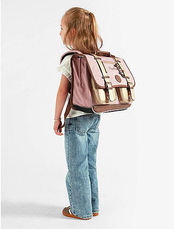Cartable scolaire 38cm Caméléon Vintage Fantasy avec 2 compartiments - CP/CE1/CE2