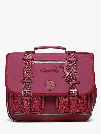 Cartable scolaire 38cm Caméléon Vintage Fantasy avec 2 compartiments - CP/CE1/CE2