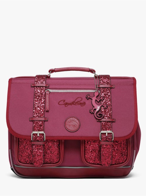 Cartable scolaire 38cm Caméléon Vintage Fantasy avec 2 compartiments - CP/CE1/CE2 - Kiabi
