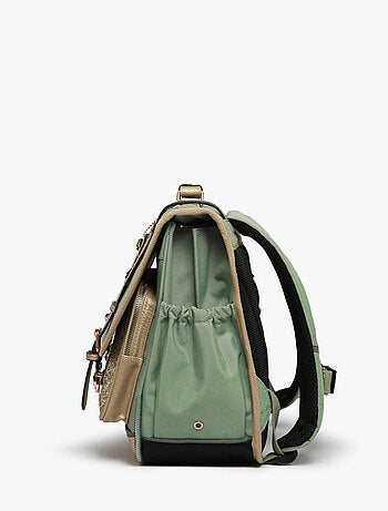 Cartable scolaire 38cm Caméléon Vintage Fantasy avec 2 compartiments - CP/CE1/CE2