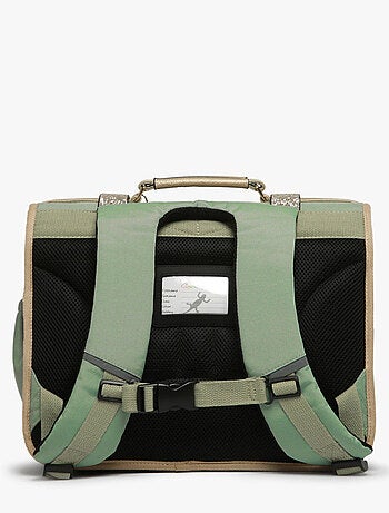 Cartable scolaire 38cm Caméléon Vintage Fantasy avec 2 compartiments - CP/CE1/CE2