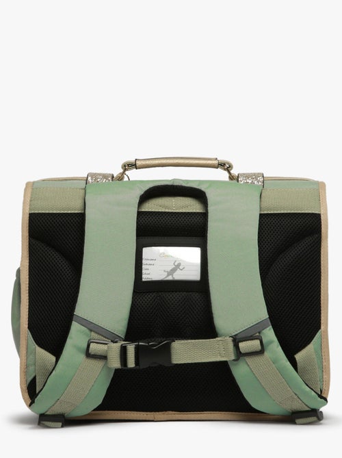 Cartable scolaire 38cm Caméléon Vintage Fantasy avec 2 compartiments - CP/CE1/CE2 - Kiabi