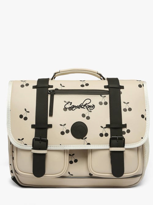 Cartable scolaire 38cm Caméléon Vintage North avec 2 compartiments - CP/CE1/CE2 - Kiabi