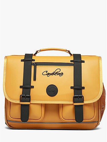 Cartable scolaire 38cm Caméléon Vintage North avec 2 compartiments - CP/CE1/CE2