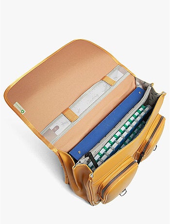 Cartable scolaire 38cm Caméléon Vintage North avec 2 compartiments - CP/CE1/CE2