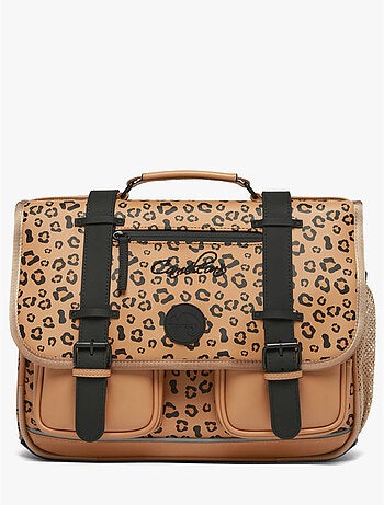 Cartable scolaire 38cm Caméléon Vintage North avec 2 compartiments - CP/CE1/CE2
