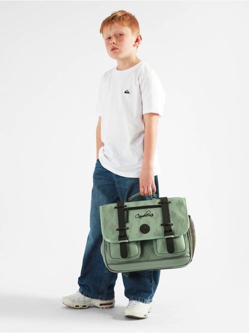Cartable scolaire 38cm Caméléon Vintage North avec 2 compartiments - CP/CE1/CE2 - Kiabi Cartable scolaire 38cm Caméléon Vintage North avec 2 compartiments - CP/CE1/CE2 - Kiabi