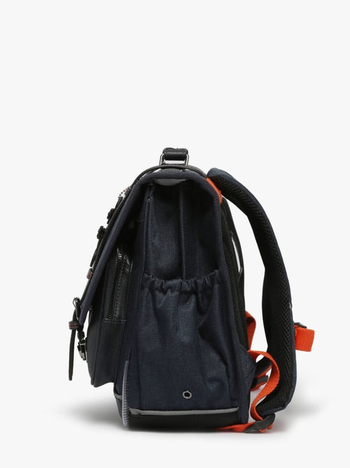 Cartable scolaire 38cm Caméléon Vintage Urban avec 2 compartiments - CP/CE1/CE2 - Kiabi