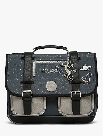 Cartable scolaire 38cm Caméléon Vintage Urban avec 2 compartiments - CP/CE1/CE2