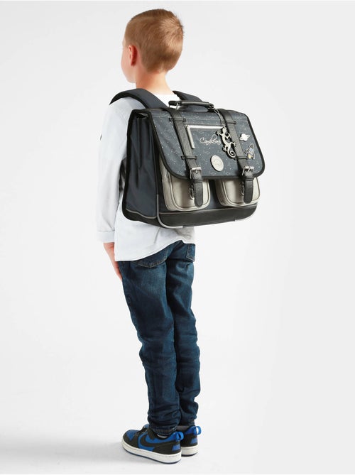 Cartable scolaire 38cm Caméléon Vintage Urban avec 2 compartiments - CP/CE1/CE2 - Kiabi Cartable scolaire 38cm Caméléon Vintage Urban avec 2 compartiments - CP/CE1/CE2 - Kiabi