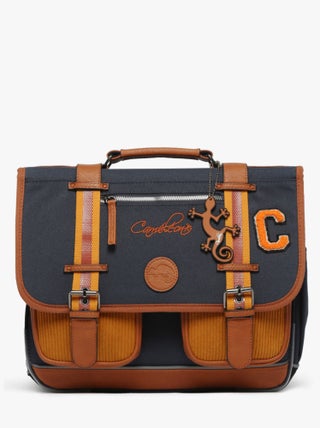 Cartable scolaire 38cm Caméléon Vintage Urban avec 2 compartiments - CP/CE1/CE2