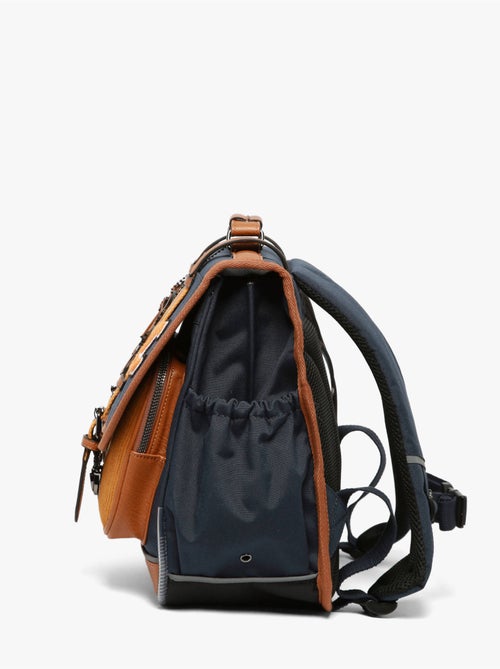 Cartable scolaire 38cm Caméléon Vintage Urban avec 2 compartiments - CP/CE1/CE2 - Kiabi