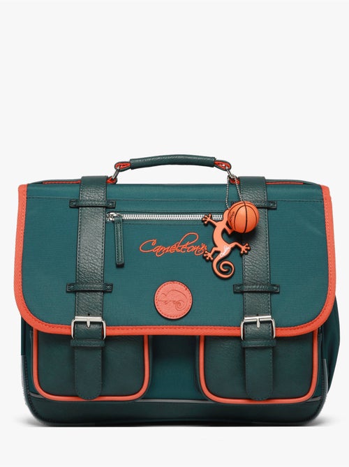 Cartable scolaire 38cm Caméléon Vintage Urban avec 2 compartiments - CP/CE1/CE2 - Kiabi Cartable scolaire 38cm Caméléon Vintage Urban avec 2 compartiments - CP/CE1/CE2 - Kiabi