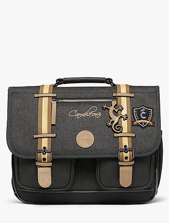 Cartable scolaire 38cm Caméléon Vintage Urban avec 2 compartiments - CP/CE1/CE2