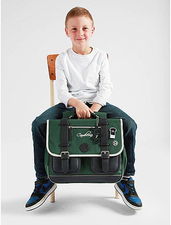 Cartable scolaire 38cm Caméléon Vintage Urban avec 2 compartiments - CP/CE1/CE2
