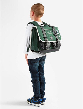 Cartable scolaire 38cm Caméléon Vintage Urban avec 2 compartiments - CP/CE1/CE2
