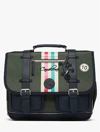 Cartable scolaire 38cm Caméléon Vintage Urban avec 2 compartiments - CP/CE1/CE2