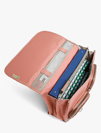 Cartable scolaire 38cm Cam?l?on Vintage Fantasy avec 2 compartiments - CP/CE1/CE2