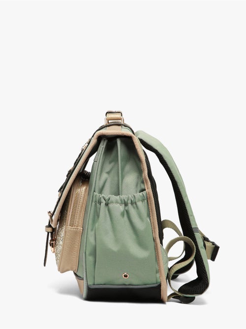 Cartable scolaire 38cm Cam?l?on Vintage Fantasy avec 2 compartiments - CP/CE1/CE2 - Kiabi