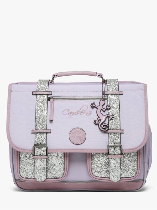 Cartable scolaire 38cm Cam?l?on Vintage Fantasy avec 2 compartiments - CP/CE1/CE2 - Kiabi