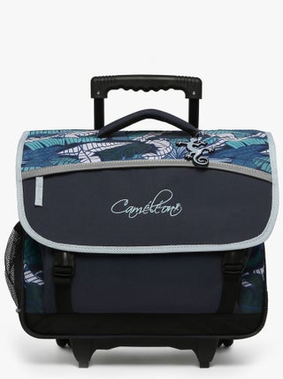 Cartable scolaire 41 cm Ligne Basic Caméléon. Intérieur 3 compartiments - CM1/CM2