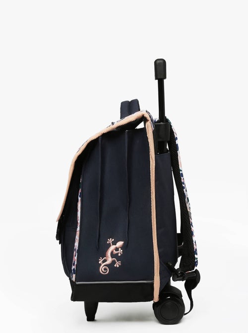 Cartable scolaire 41 cm Ligne Basic Caméléon. Intérieur 3 compartiments - CM1/CM2 - Kiabi