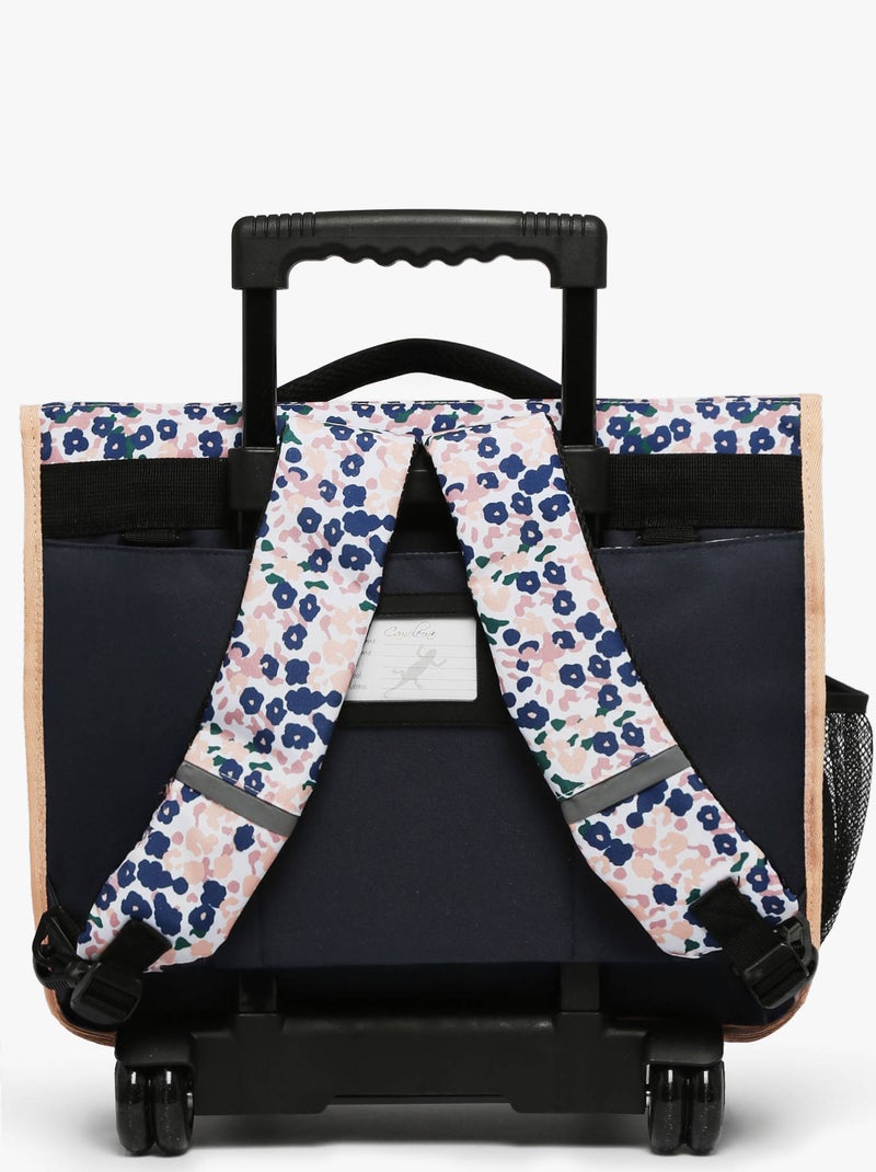 Cartable scolaire 41 cm Ligne Basic Caméléon. Intérieur 3 compartiments - CM1/CM2 Noir Rose clair - Kiabi